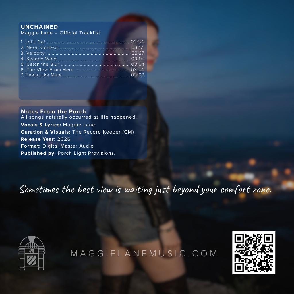 Unchained — Back cover